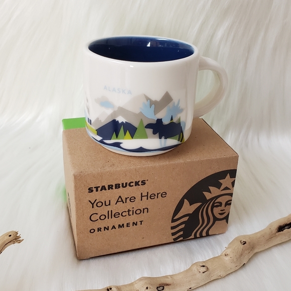Starbucks Alaska 2oz You Are Here collection mug ornament